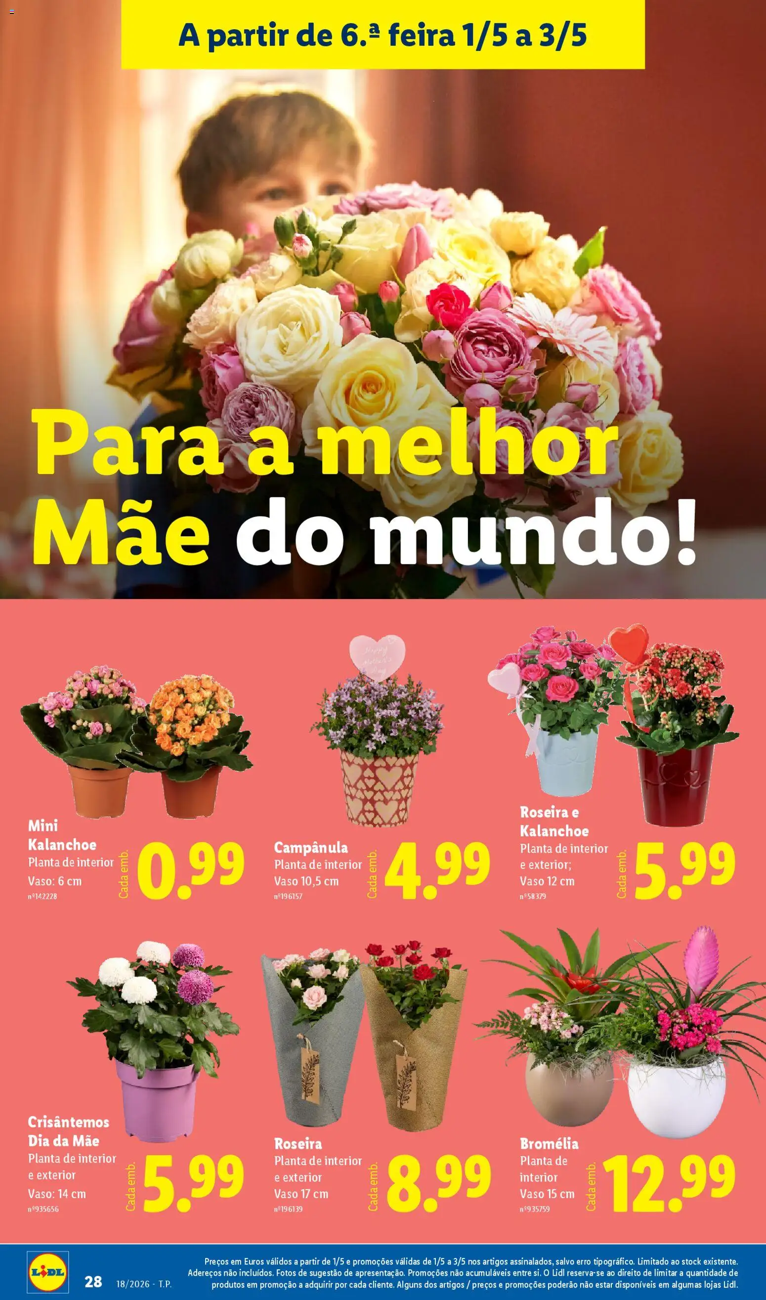 Lidl folheto | 27/04/2026 |  🎉 Como obter um desconto limitado? Poupe ainda hoje! | Portugal