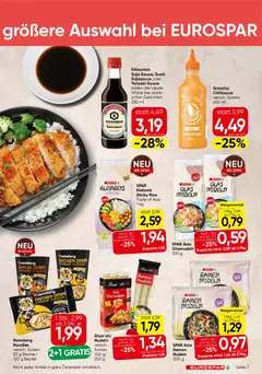 Eurospar Flugblatt ab 29.01.2026 gültig | Seite: 7 | Produkte: Regal, Nudeln
