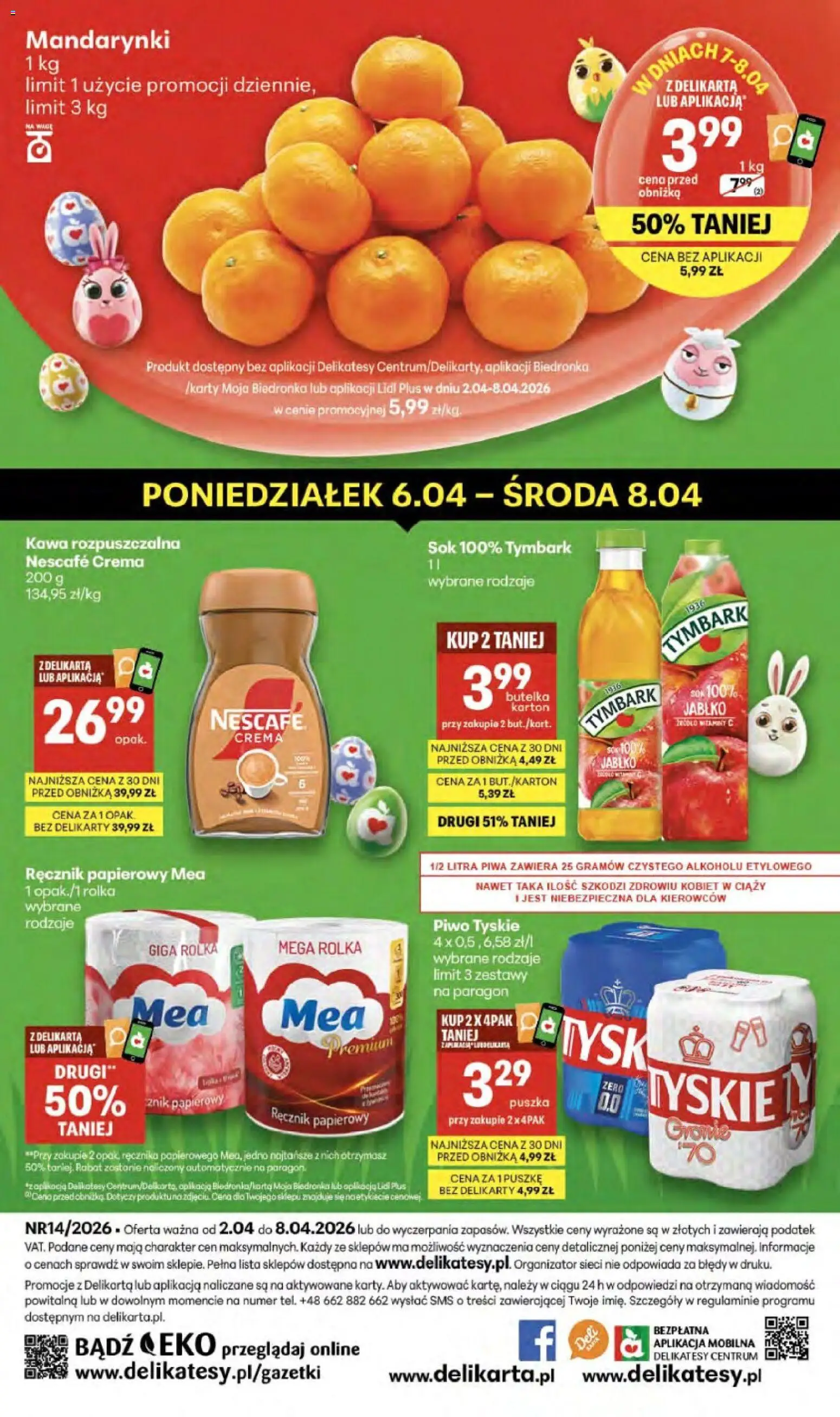 Delikatesy Centrum gazetka od 02.04.2026 | 🔥 Mega okazje, które musisz zobaczyć! | Polska