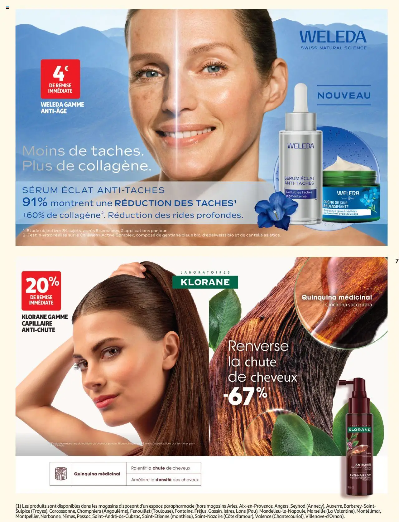 {H1} | Page: 7 | Produits: Serum, Crème de jour, Crème