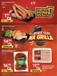 Delikatesy Centrum Gazetka od 31.07.2025 | Strona: 25 | Produkty: Karkówka, Podudzie z kurczaka, Kiełbaski, Kiełbasa podwawelska