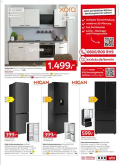 XXXL Lutz Nr. 1 beim Preis 30 Jahre ab 22.03.2026 gültig | Seite: 33 | Produkte: Geschirrspüler, Küchenzeile, Dunstabzug, Kühlgefrierkombination