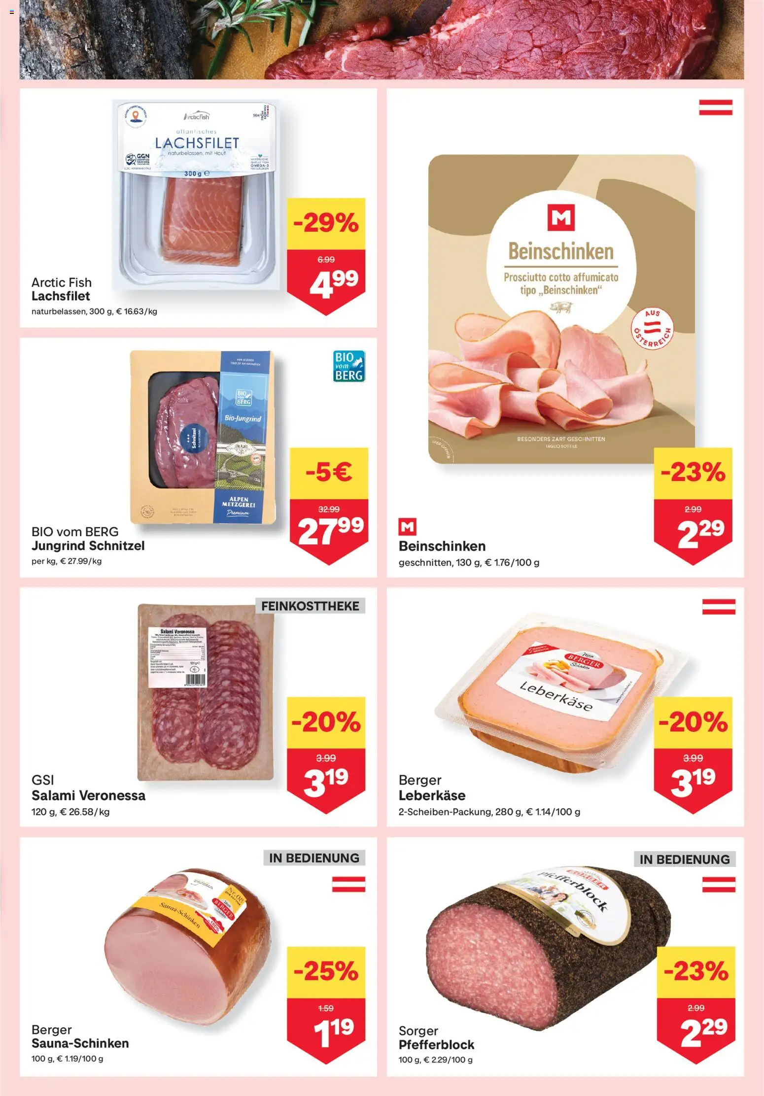 MPREIS Absam gültig ab 26.02.2026 | Seite: 3 | Produkte: Salami