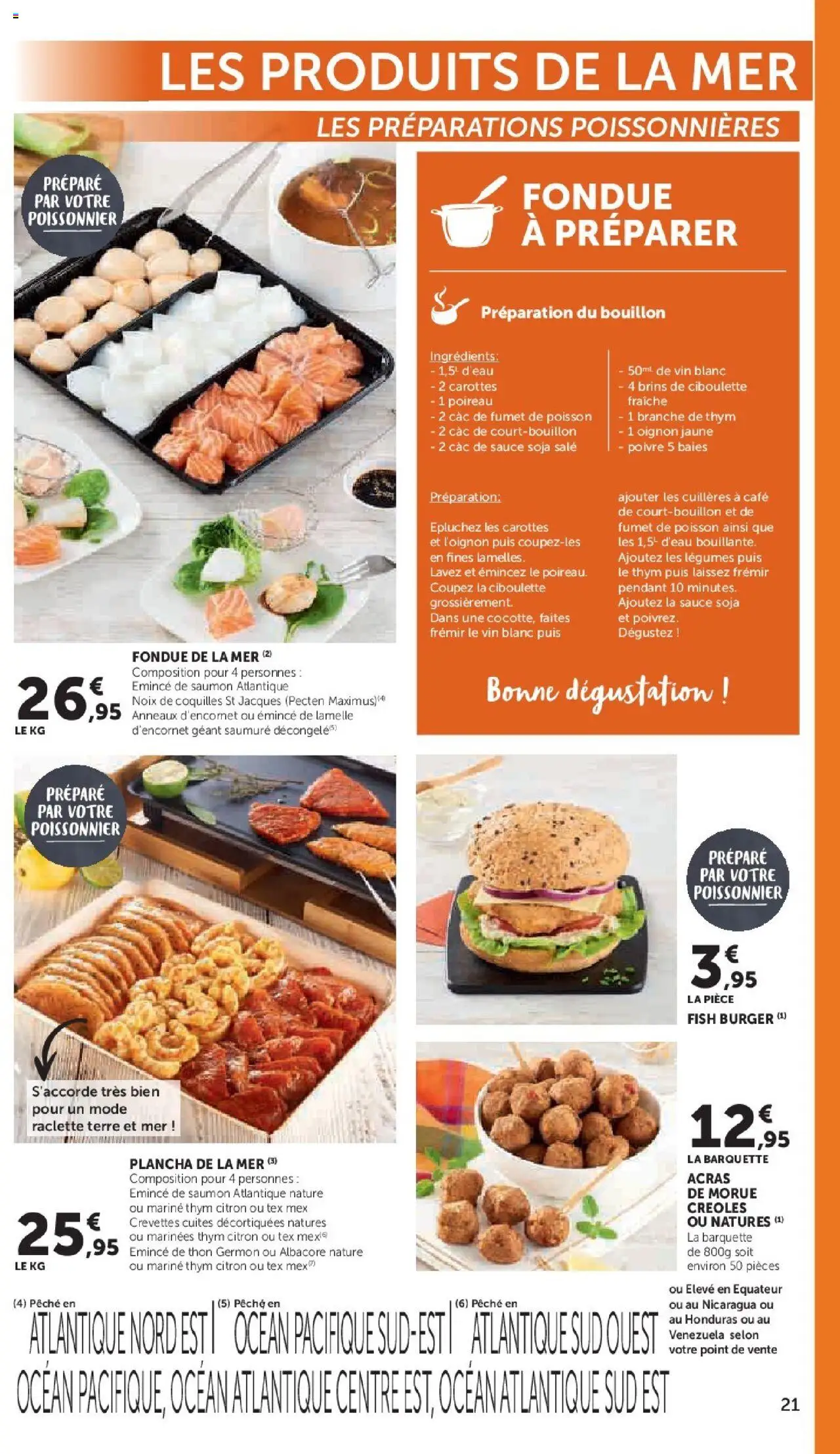{H1} | Page: 21 | Produits: Crevettes, Poivre, Thon, Oignon