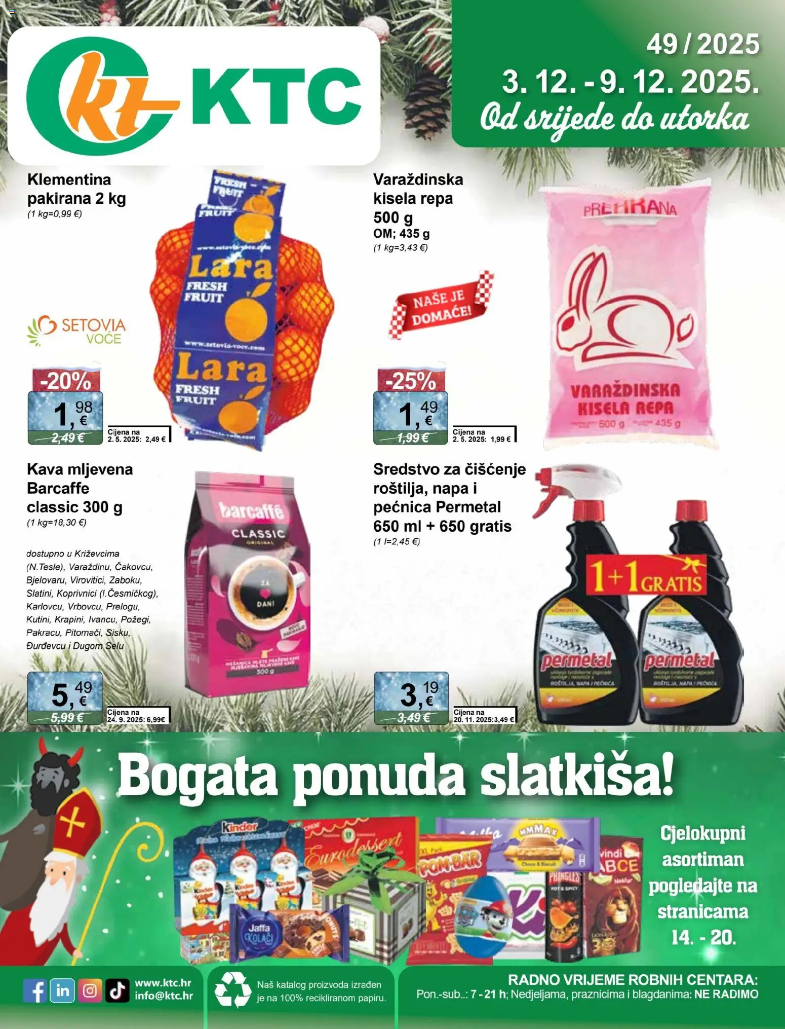 KTC katalog | vrijedi od 03.12.2025 | Stranica: 1