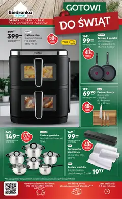 Pogląd oferty "Tekstylia, walizki, dywany, 2+2 po 1 zł" - ważna od 29.11.2025 | Strona: 50 | Produkty: Mikser, Tefal, Dywany