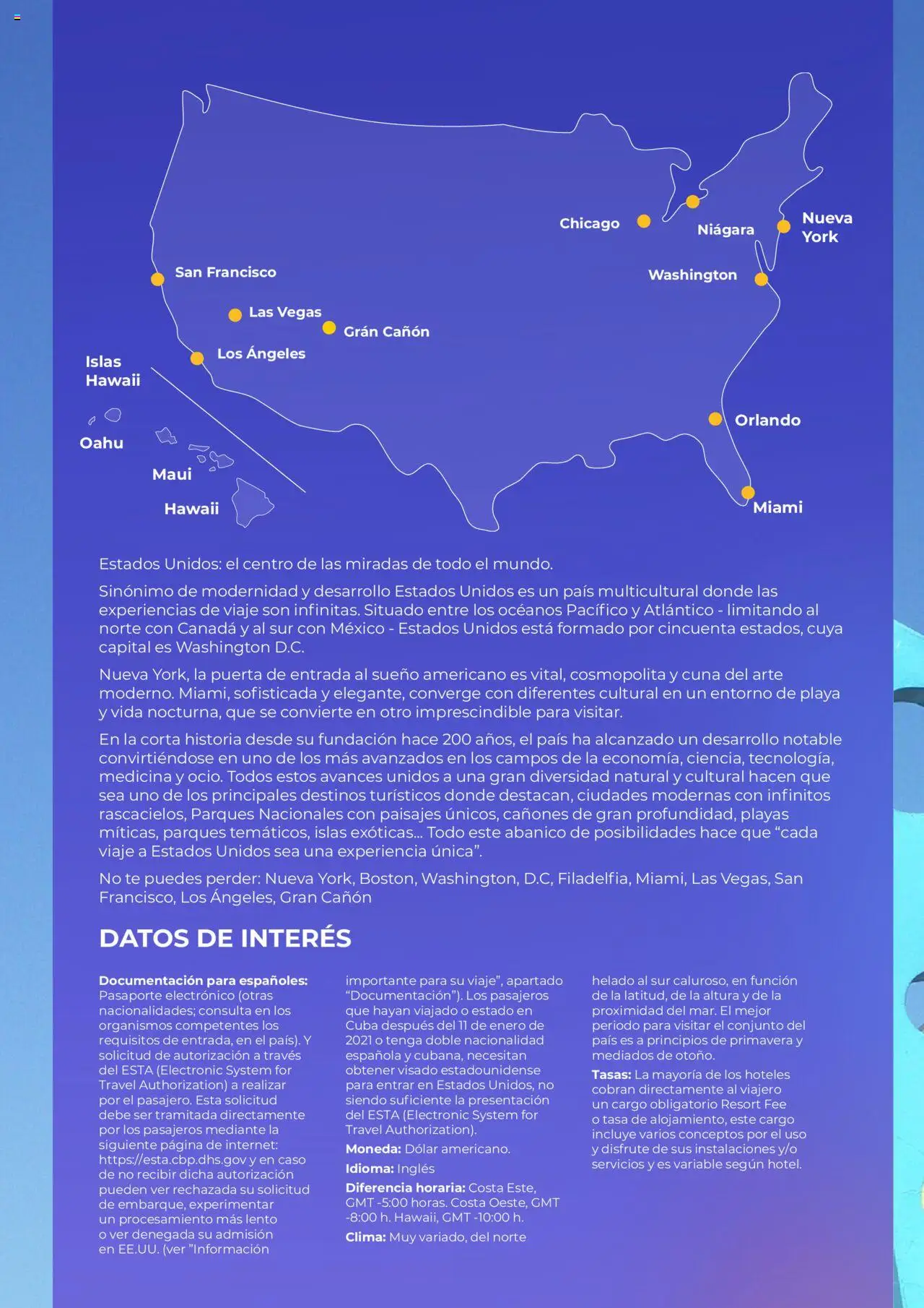 Viajes El Corte Inglés - Norteamérica y Caribe 2025 │ válido desde el 01.01.2025 | Página: 8 | Productos: Té, Helado, Cuna
