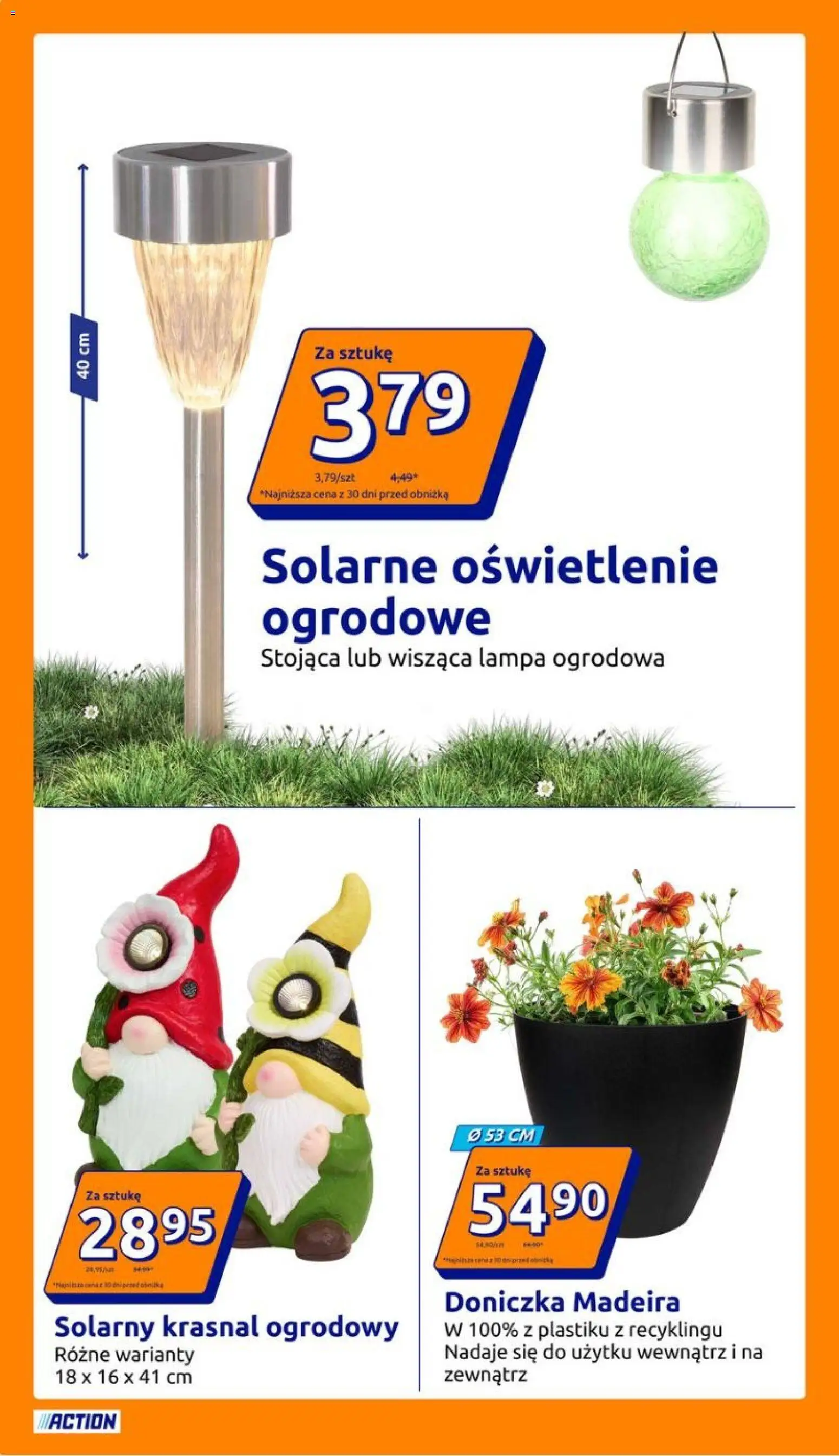 Action gazetka od 01.04.2026 | Strona: 10 | Produkty: Doniczka, Lampa