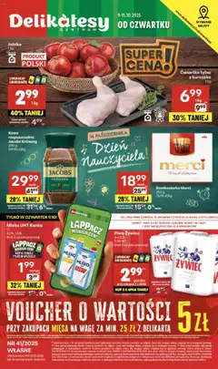 Pogląd oferty "Delikatesy Centrum Gazetka - Sklepy Własne" - ważna od 09.10.2025