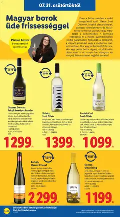 Lidl akciós ujság - amely érvényes a következő dátumtól: 31.07.2025 | Oldal: 16