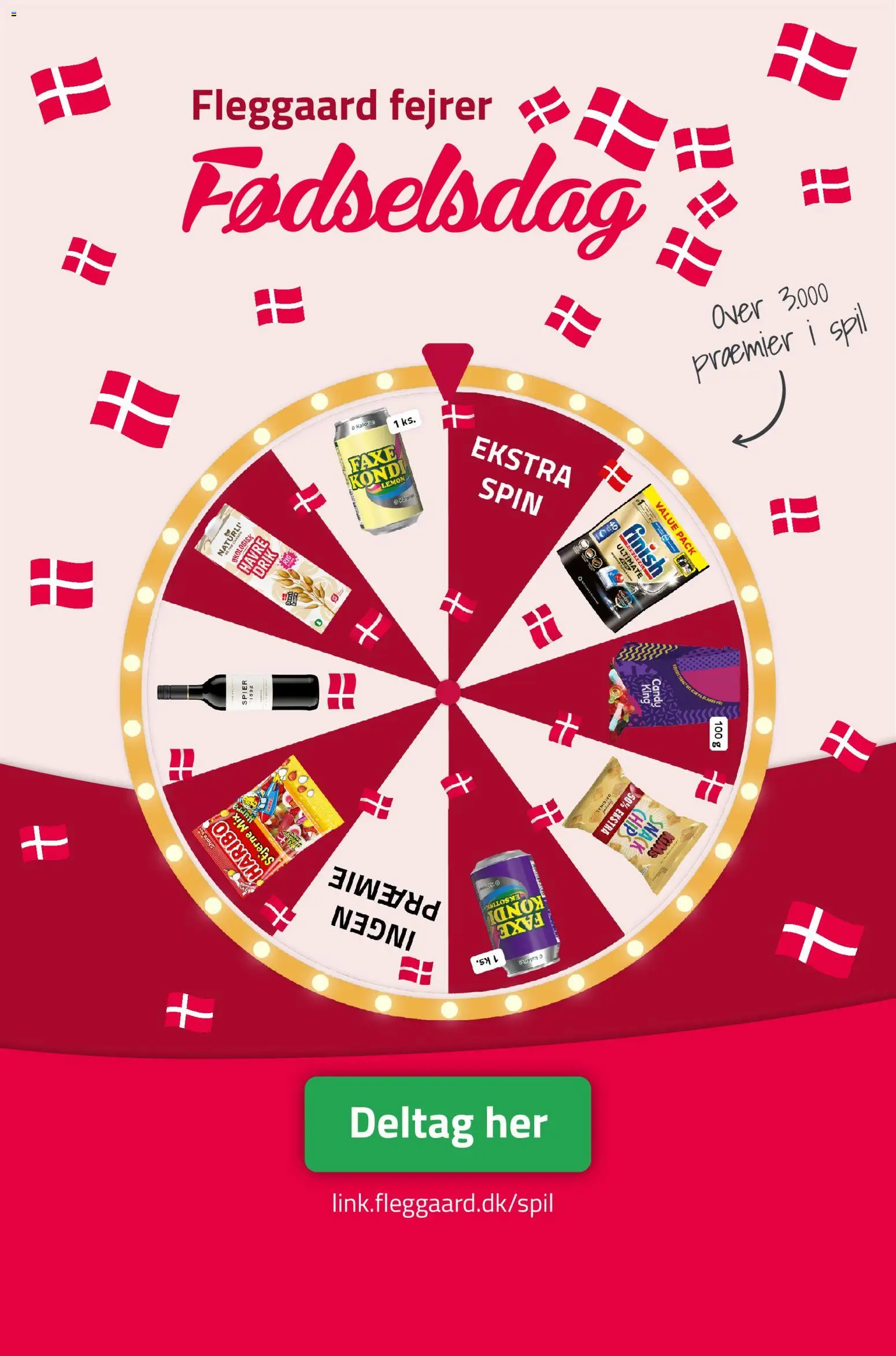 Fleggaard tilbudsavis – gyldig fra 18.02.2026 | Side: 14 | Produkter: Faxe Kondi, Spil