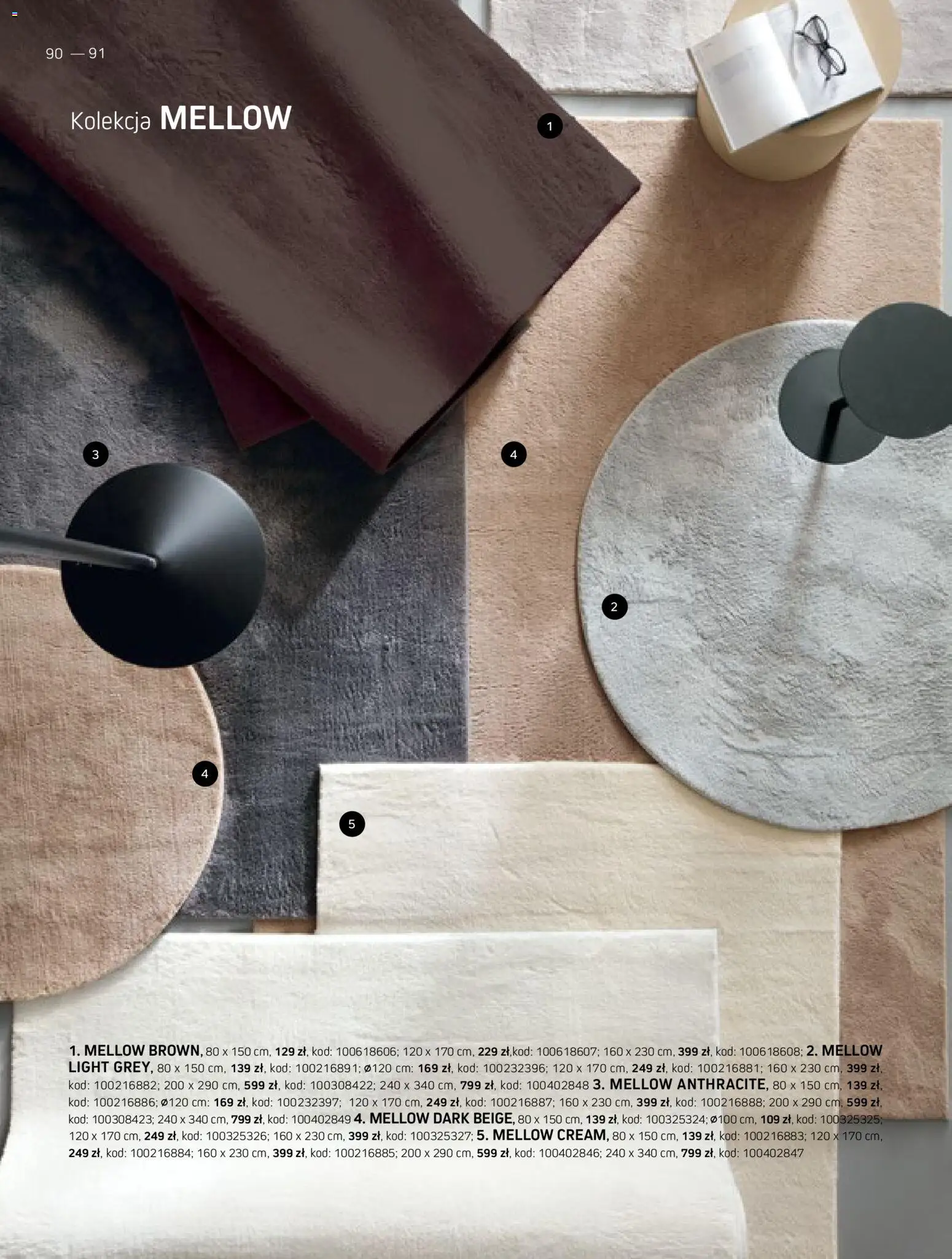 Komfort gazetka - Katalog dywanów od 17.03.2026 | Strona: 90