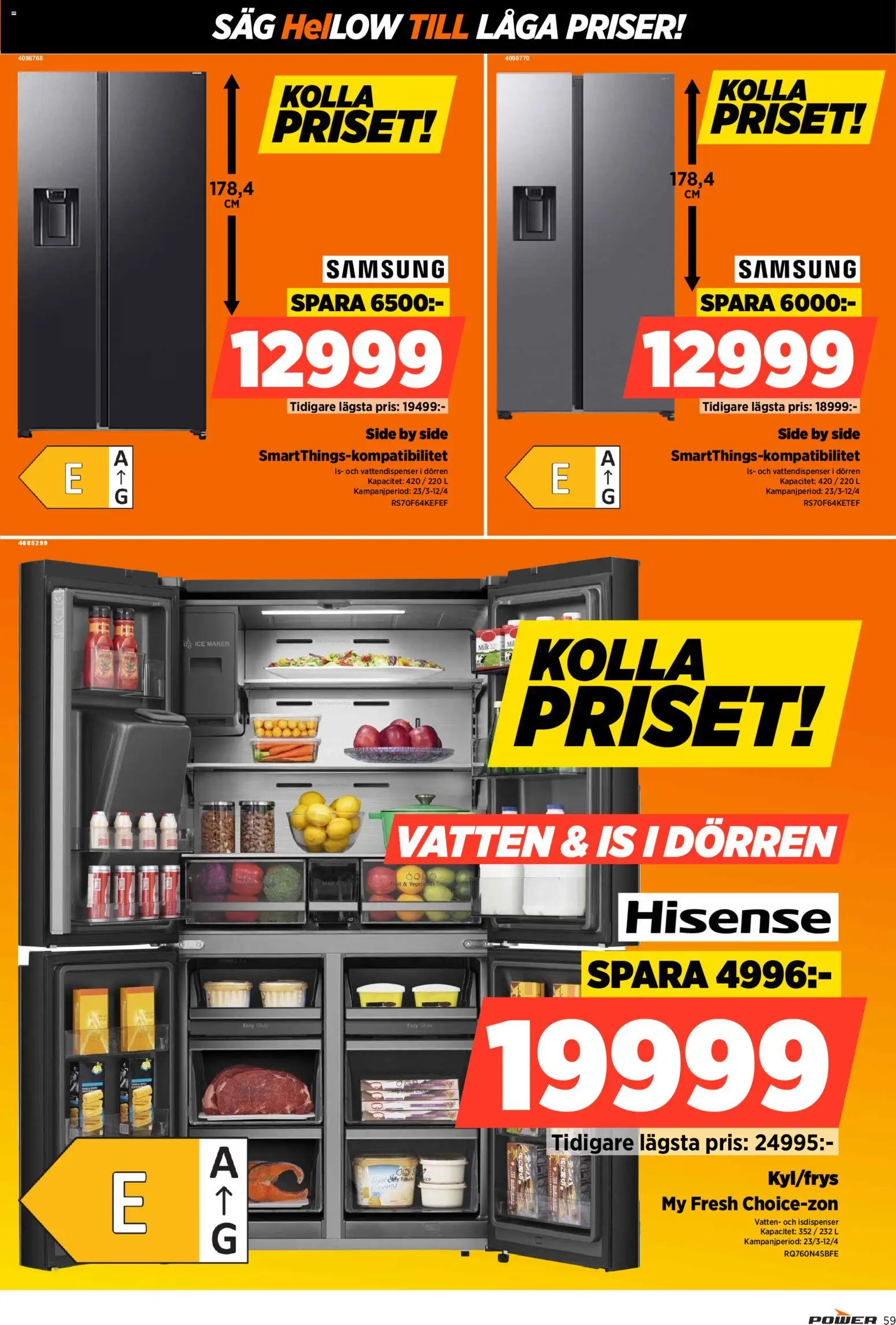 Power reklamblad aktuell från 30.03.2026 | Sida: 59 | Produkter: Såg