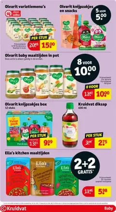 Kruidvat - Baby deal dagen - Voorbeeld van een folder van Kruidvat, geldig van 20.10.2025 | Pagina: 17 | Producten: Spinazie, Elektromos húsdaráló, Box, Appel