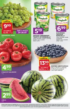 Stokrotka Gazetka - Express od 24.07.2025 | Strona: 2 | Produkty: Groszek, Winogrona, Stokrotka, Groszek konserwowy