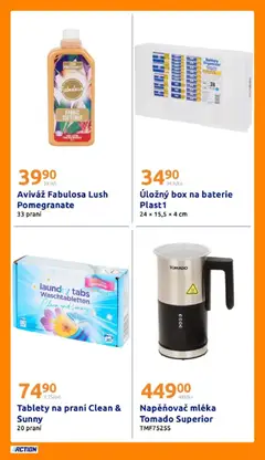Náhled letáku Action aktuální leták od 04.03.2026 | Strana: 29 | Produkty: Organizér, Aviváž, Úložný box, Baterie