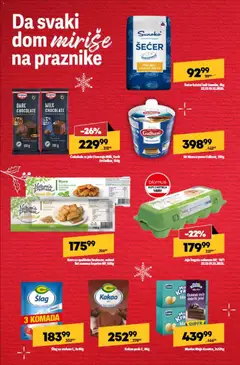 Maxi katalog - pregled Maxi kataloga - važi od 22.12.2025 | Strana: 20 | Proizvode: Maslac, Šlag, Mascarpone, Čokolada