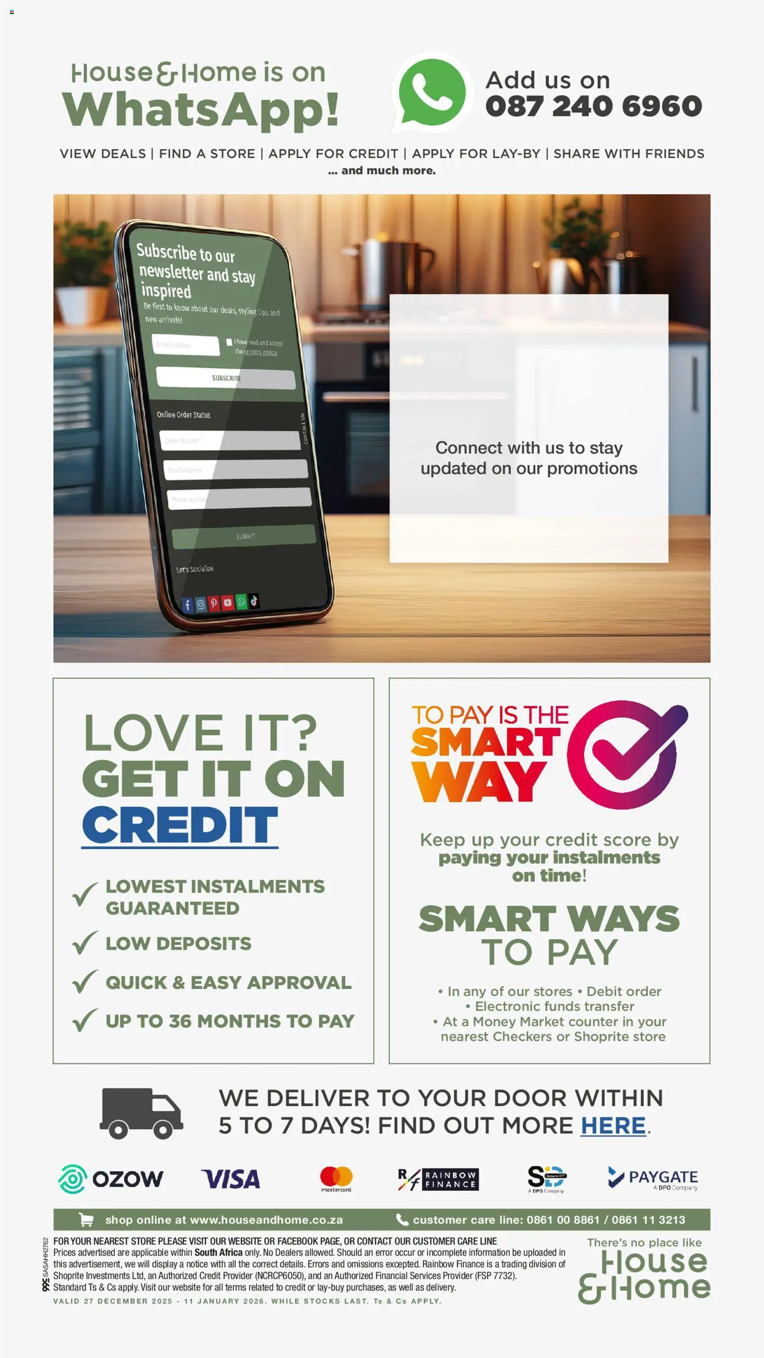 New House and Home catalogue – valid from 27.12.2025 | Page: 23 | Products: Phone