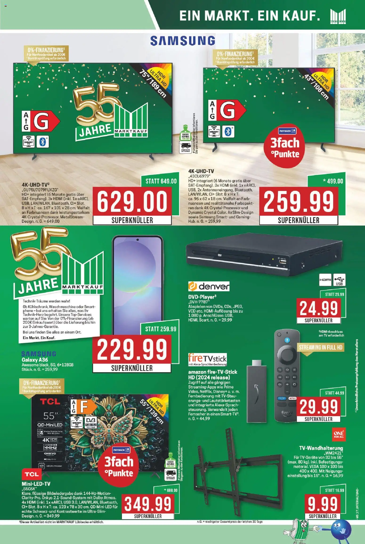 Marktkauf Prospekt 	 – gültig ab 23.02.2026 | Seite: 17 | Produkte: USB, Waschmaschine, Samsung, TV