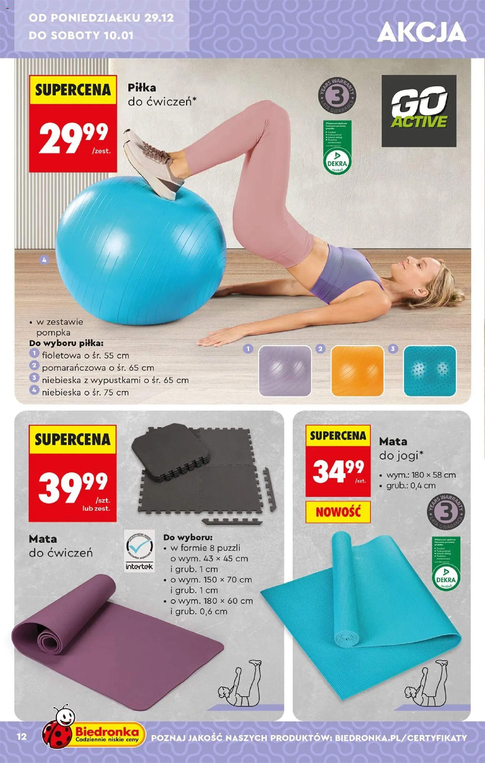 Biedronka gazetka - Hity i inspiracje od 29.12.2025 | Strona: 16