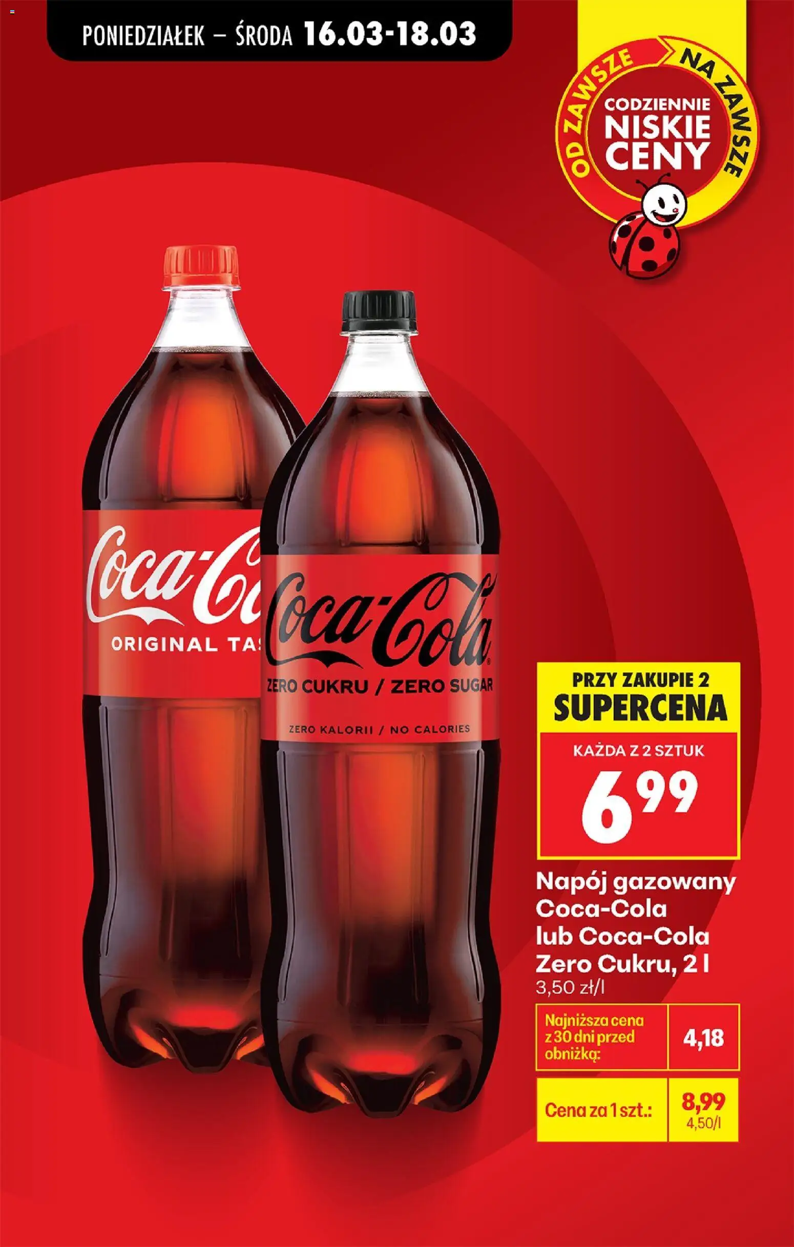 Biedronka Polsko leták od 16.03.2026 | Strana: 11 | Produkty: Cola