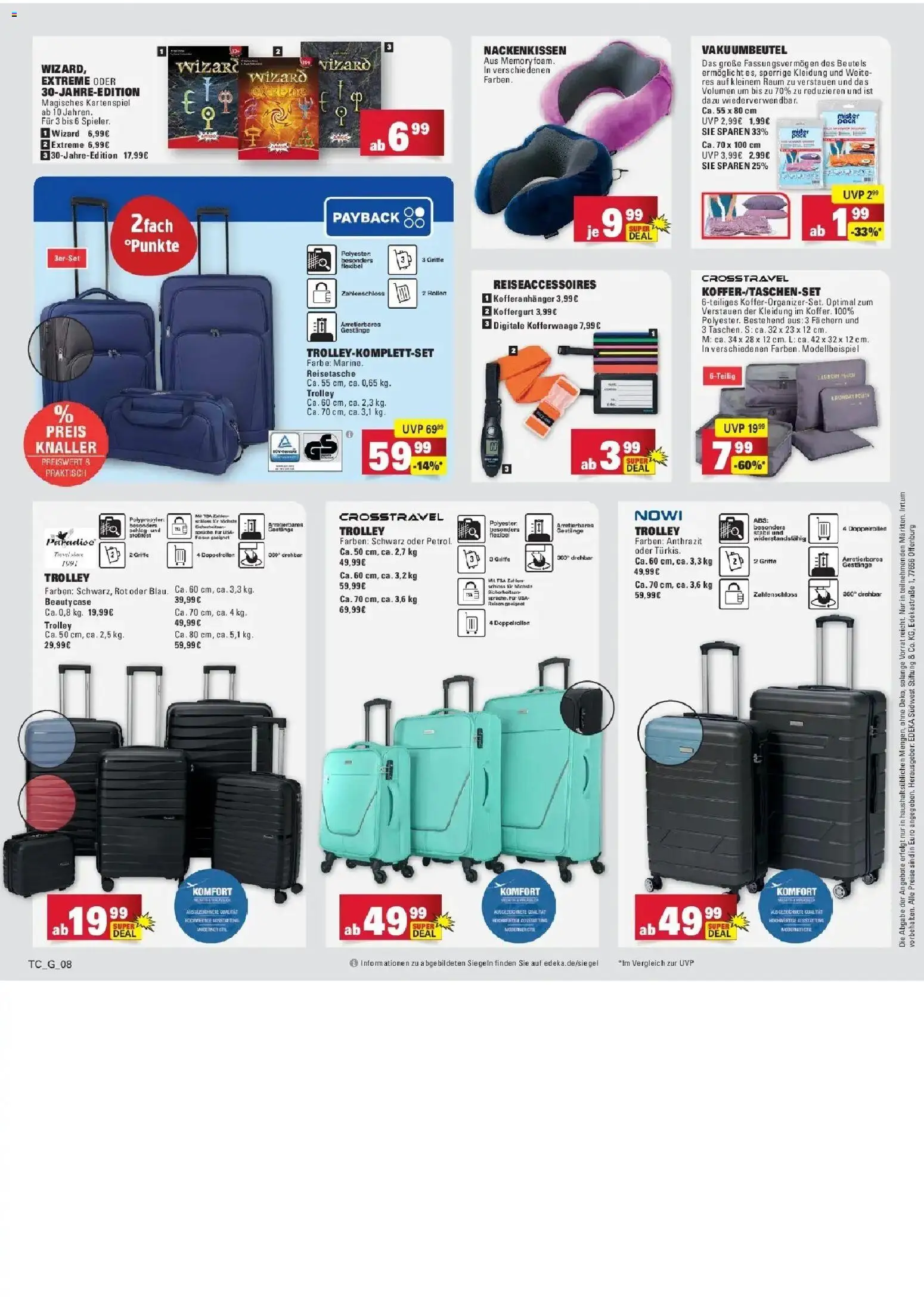 Edeka prospekt Wörth Am Rhein	 – gültig ab 09.03.2026 | Seite: 75 | Produkte: Reisetasche