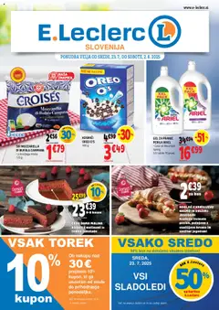 E.leclerc katalog - pregled letaka veljavnega od 23.07.2025