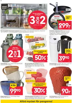 Rusta - erbjudanden - Förhandsvisning av reklamblad från butik Rusta aktuell från 09.02.2026 | Sida: 8 | Produkter: Vas, Vattenflaska, Stekpanna, Kylskåp