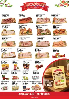 Matijevic katalog - pregled Matijevic kataloga - važi od 13.10.2025