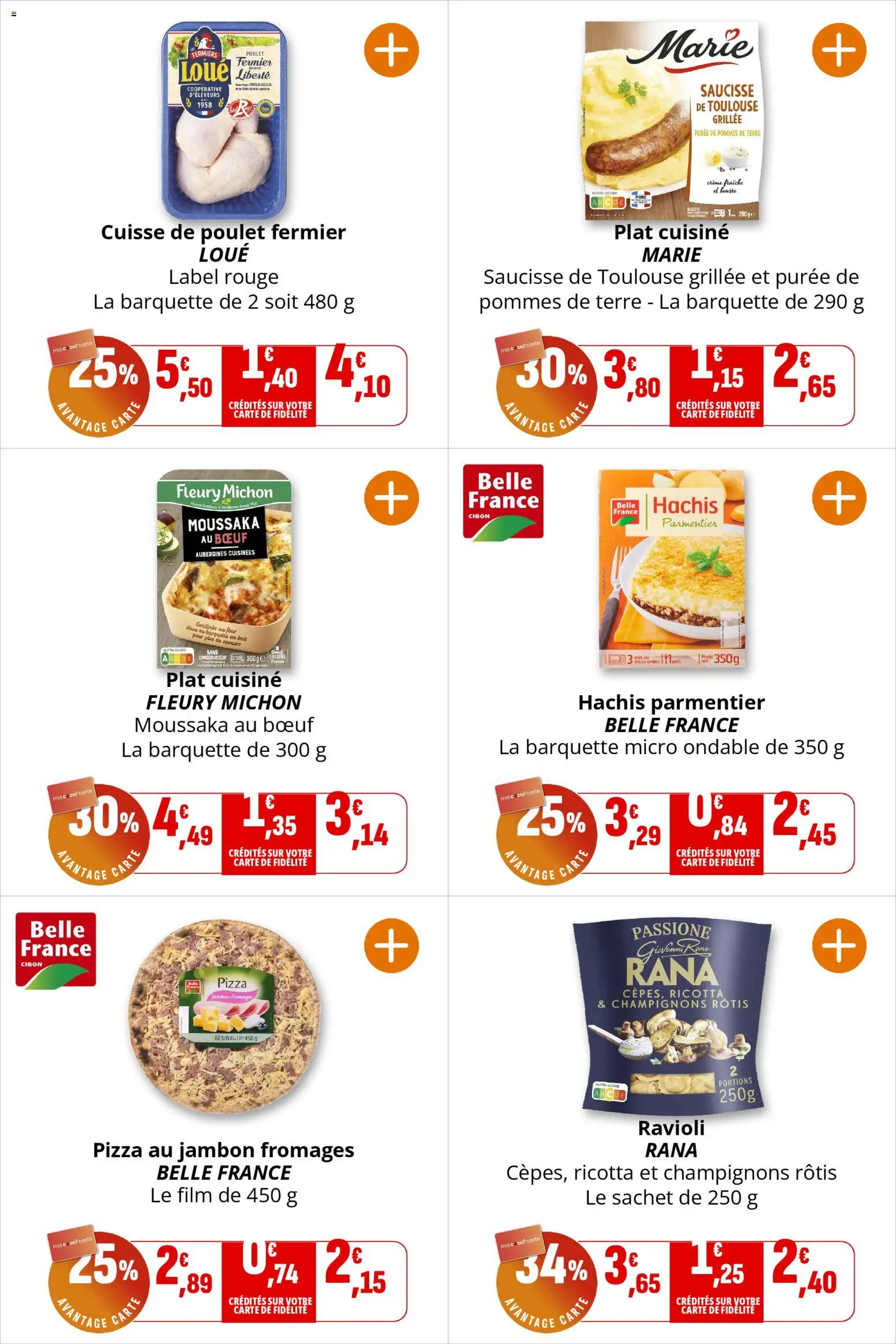 {H1} | Page: 17 | Produits: Jambon, Saucisse, Pizza, Ricotta