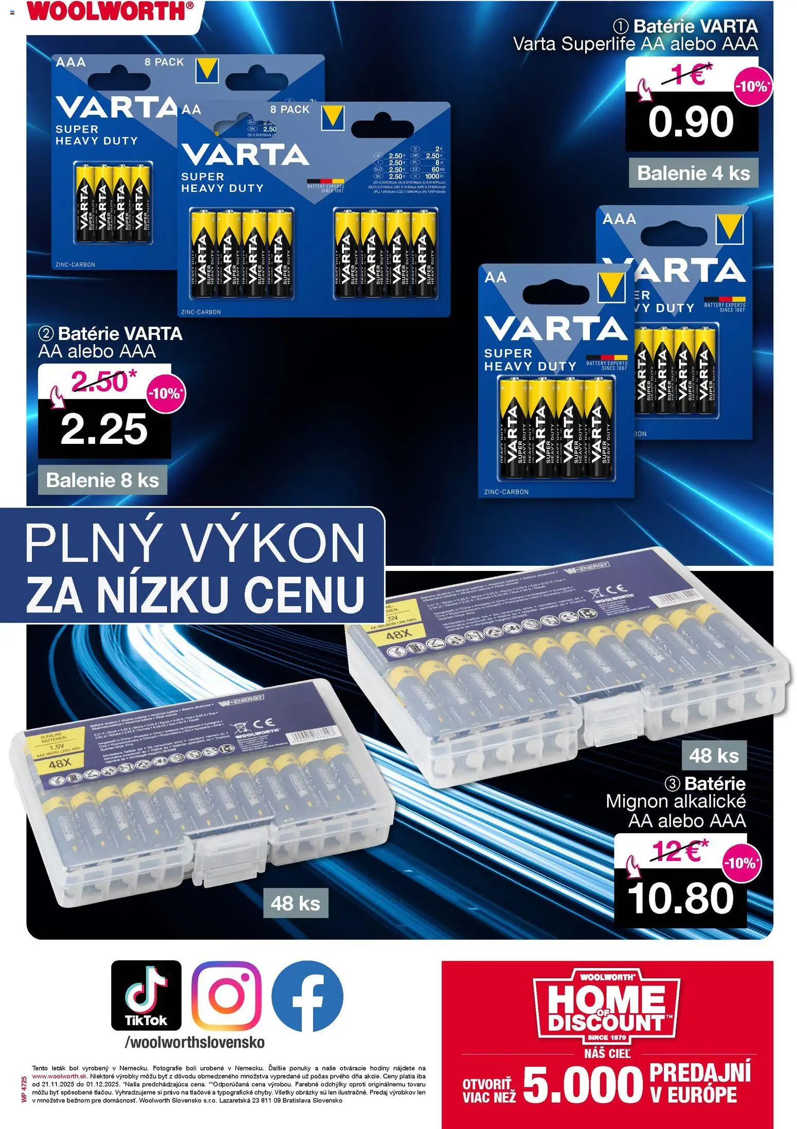 Nové Woolworth akcie – leták je platný od 21.11.2025 | Strana: 23 | Produkty: Hodiny