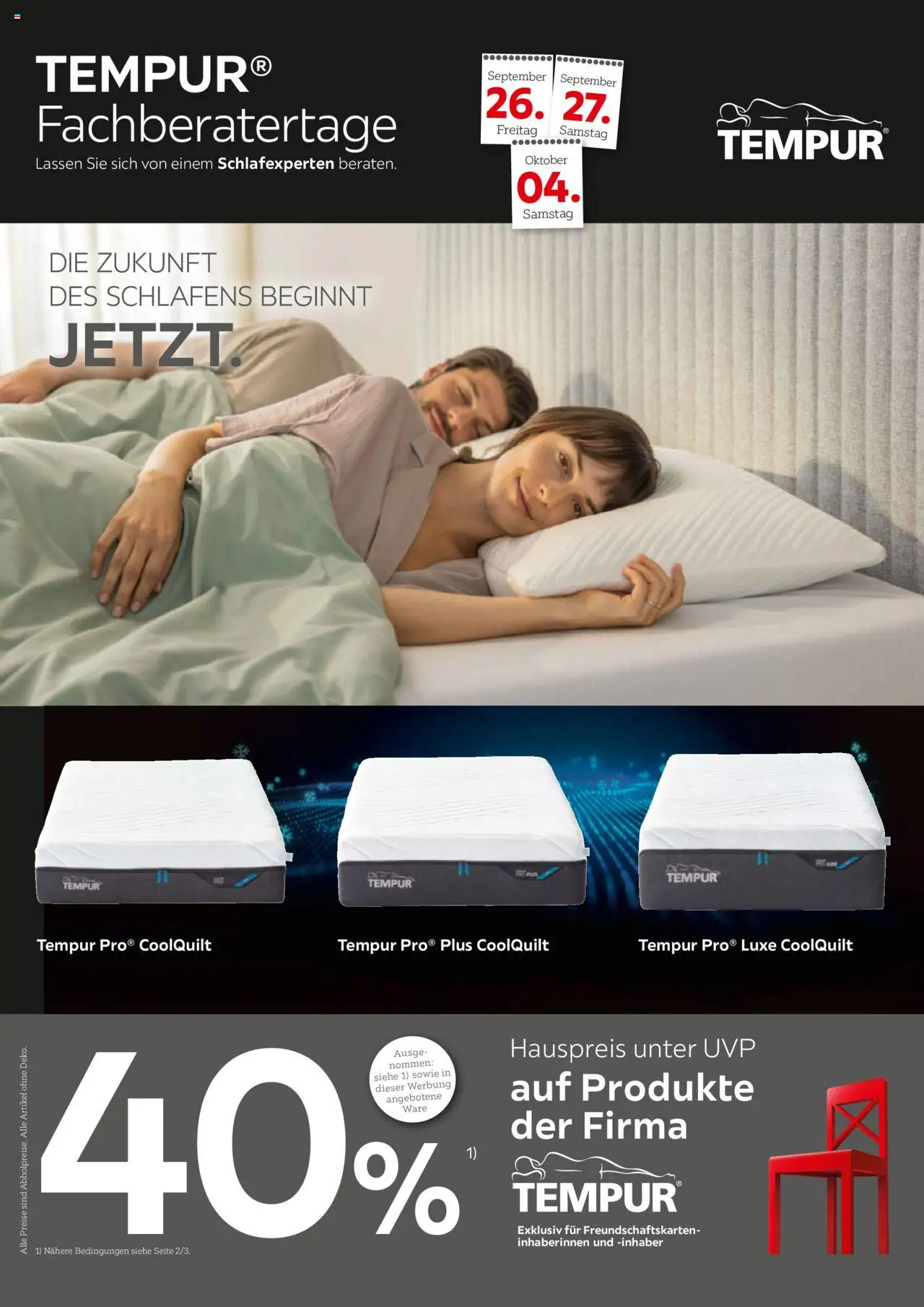 XXXL Lutz Fachberatertage – gültig ab 22.09.2025 | Seite: 1