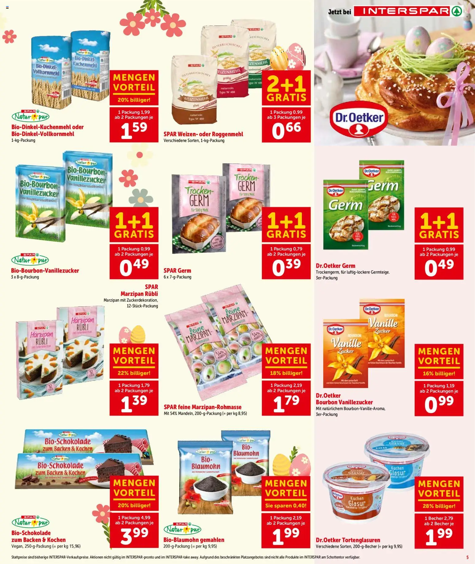 Interspar Flugblatt - Kärnten gültig ab 17.03.2026 | Seite: 5 | Produkte: Zucker, Bourbon