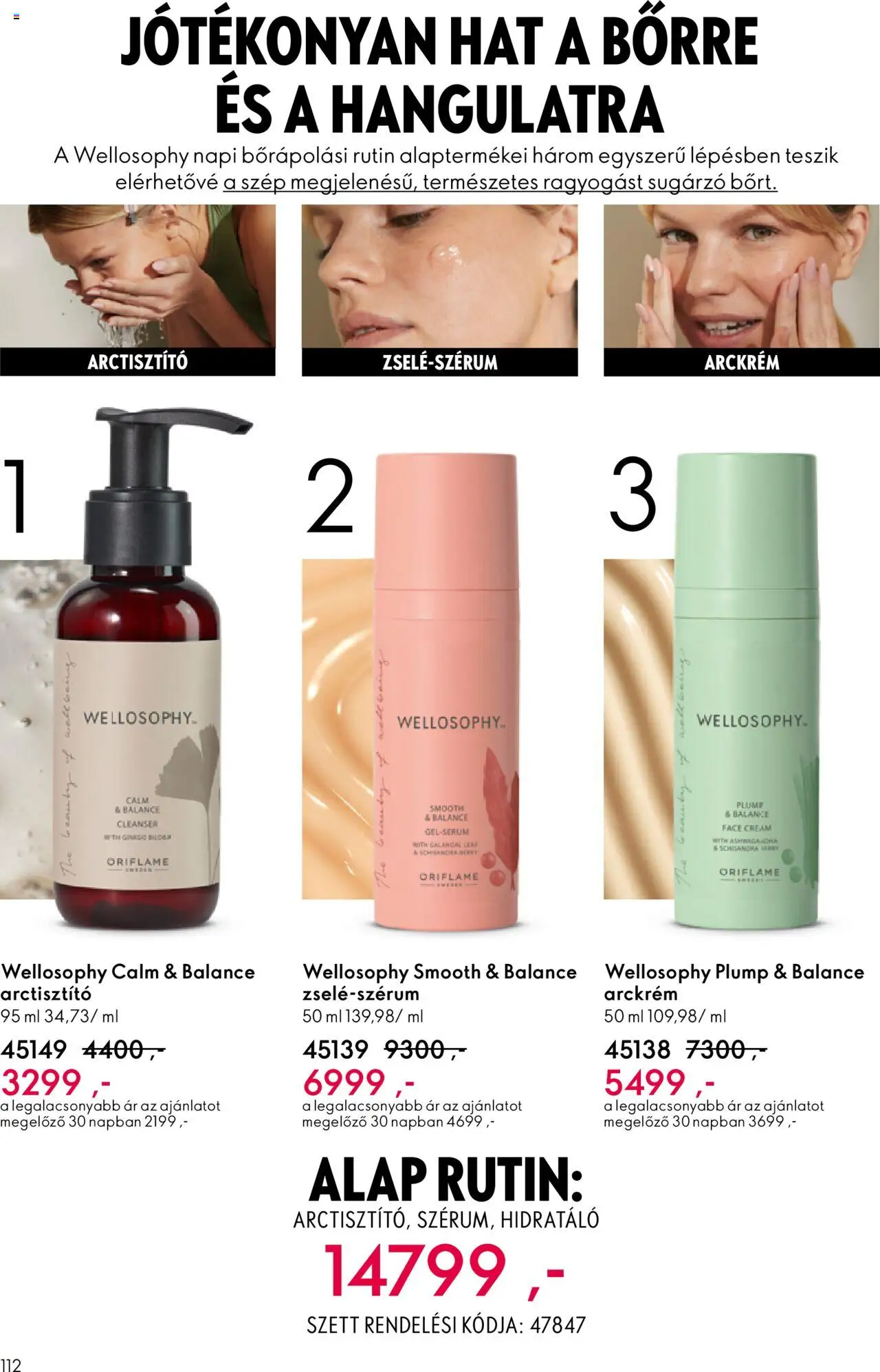 Oriflame akciós ujság - amely érvényes a következő dátumtól: 07.09.2025 | Oldal: 112 | Termékek: Ginkgo biloba, Arckrém