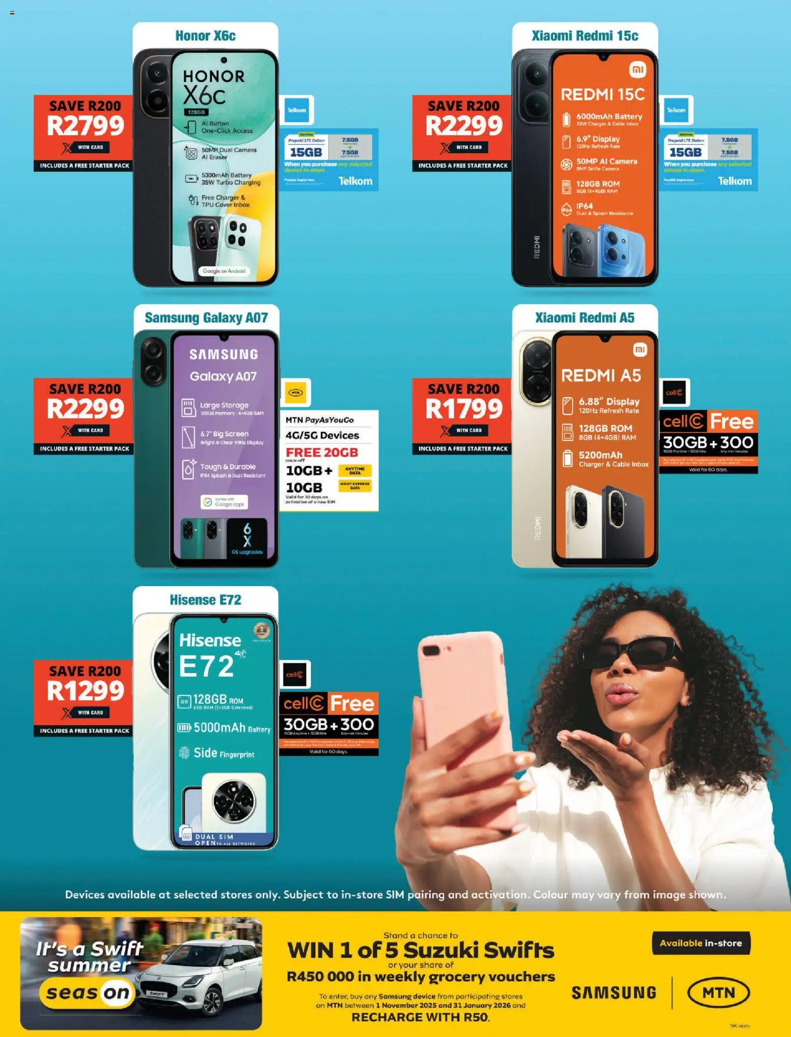New Checkers catalogue – valid from 08.12.2025 | Page: 2 | Products: Data, Sim, Cover, Camera