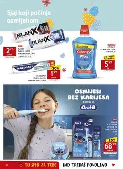 Katalog Konzum - Pregled kataloga iz trgovine Konzum, vrijedi od 18.03.2026 | Stranica: 42 | Proizvodi: Električna četkica za zube, Četkica za zube, Vodica za usta, Pasta