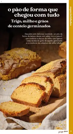 Pré-visualização Pingo Doce - Catálogo-Padaria válido de 20.05.2025 | Página: 11 | Produtos: Pão de forma, Centeio, Pão, Milho