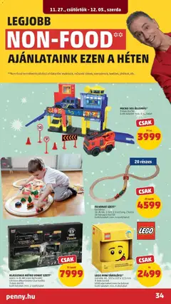 PENNY Akciós újság - amely érvényes a következő dátumtól: 27.11.2025 | Oldal: 34