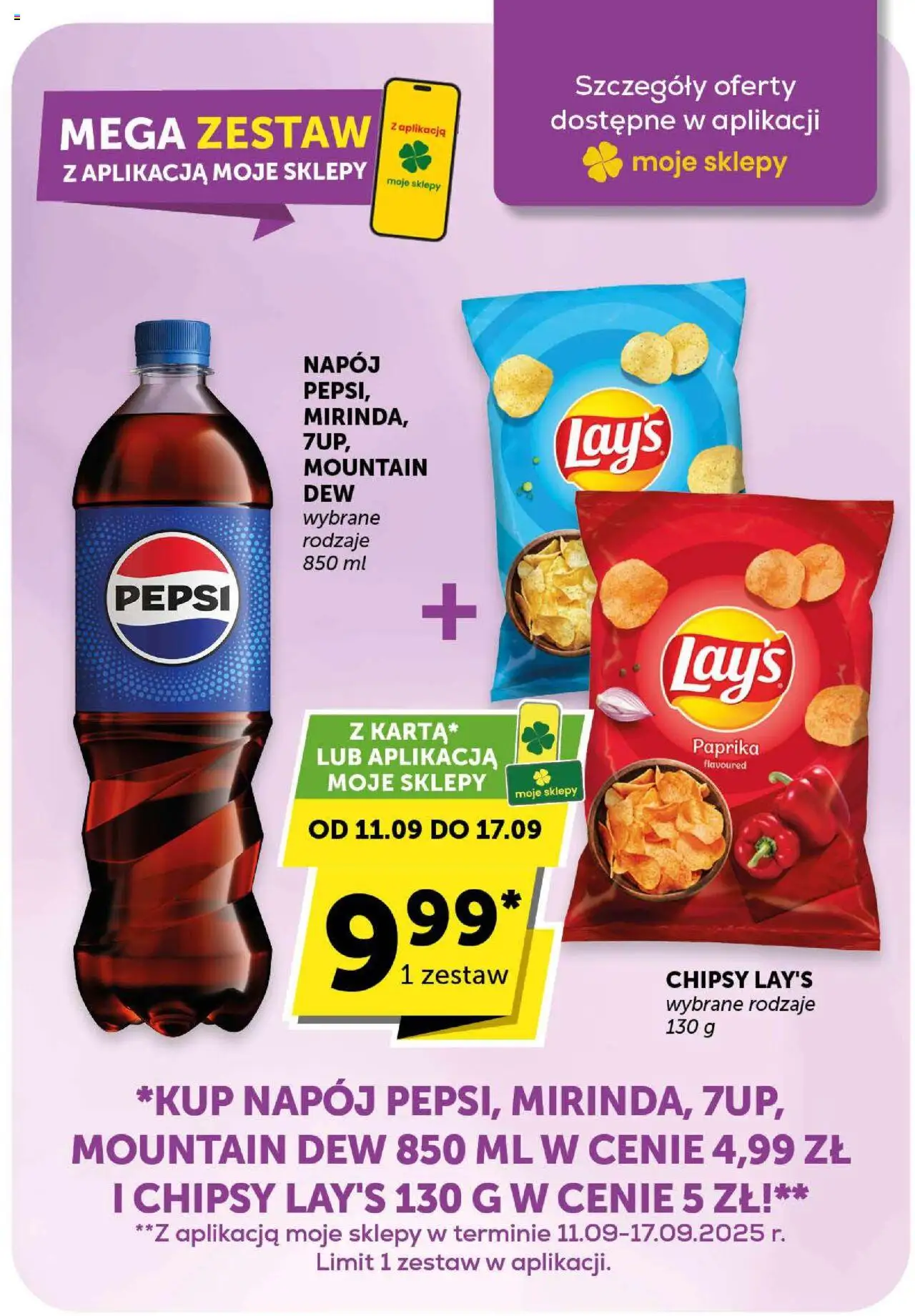 Euro Sklep Gazetka od 04.09.2025 | Strona: 20 | Produkty: Chipsy, Pepsi