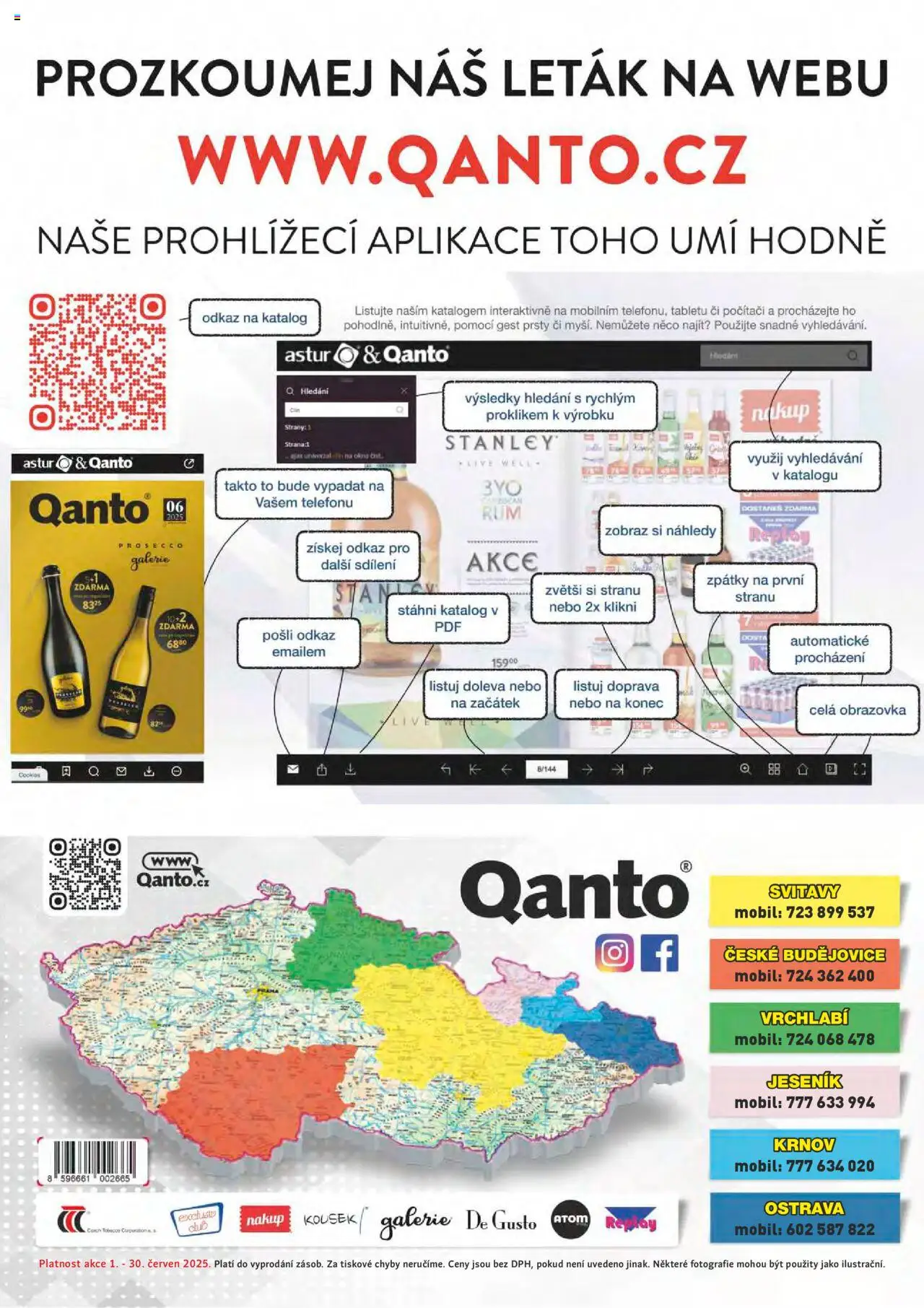 Astur & Qanto leták - Velkoobchod 06/2025 od 01.06.2025 | Strana: 180 | Produkty: Prosecco, Clin, Ajax, Cookies