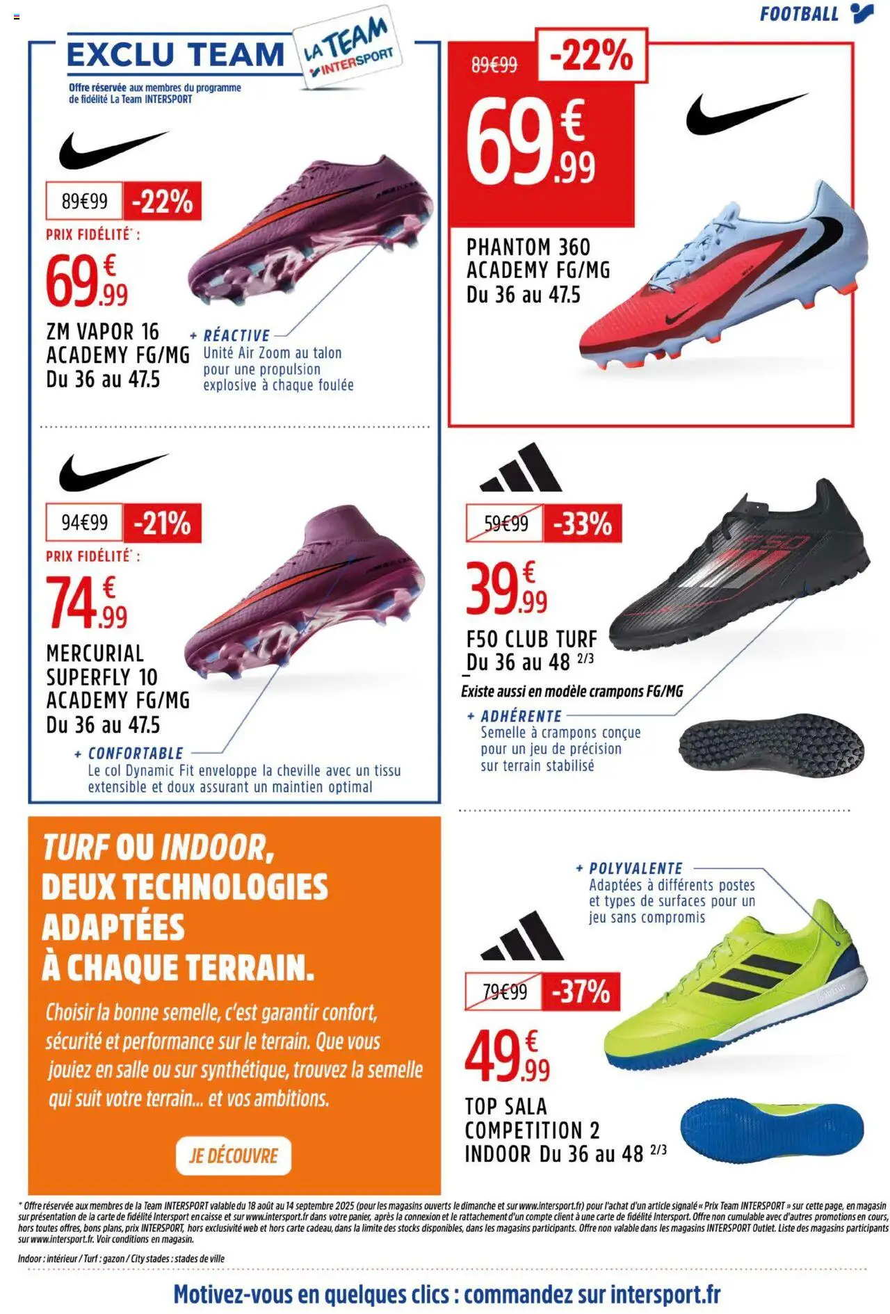  | Page: 3 | Produits: Enveloppe, Gazon, Crampons
