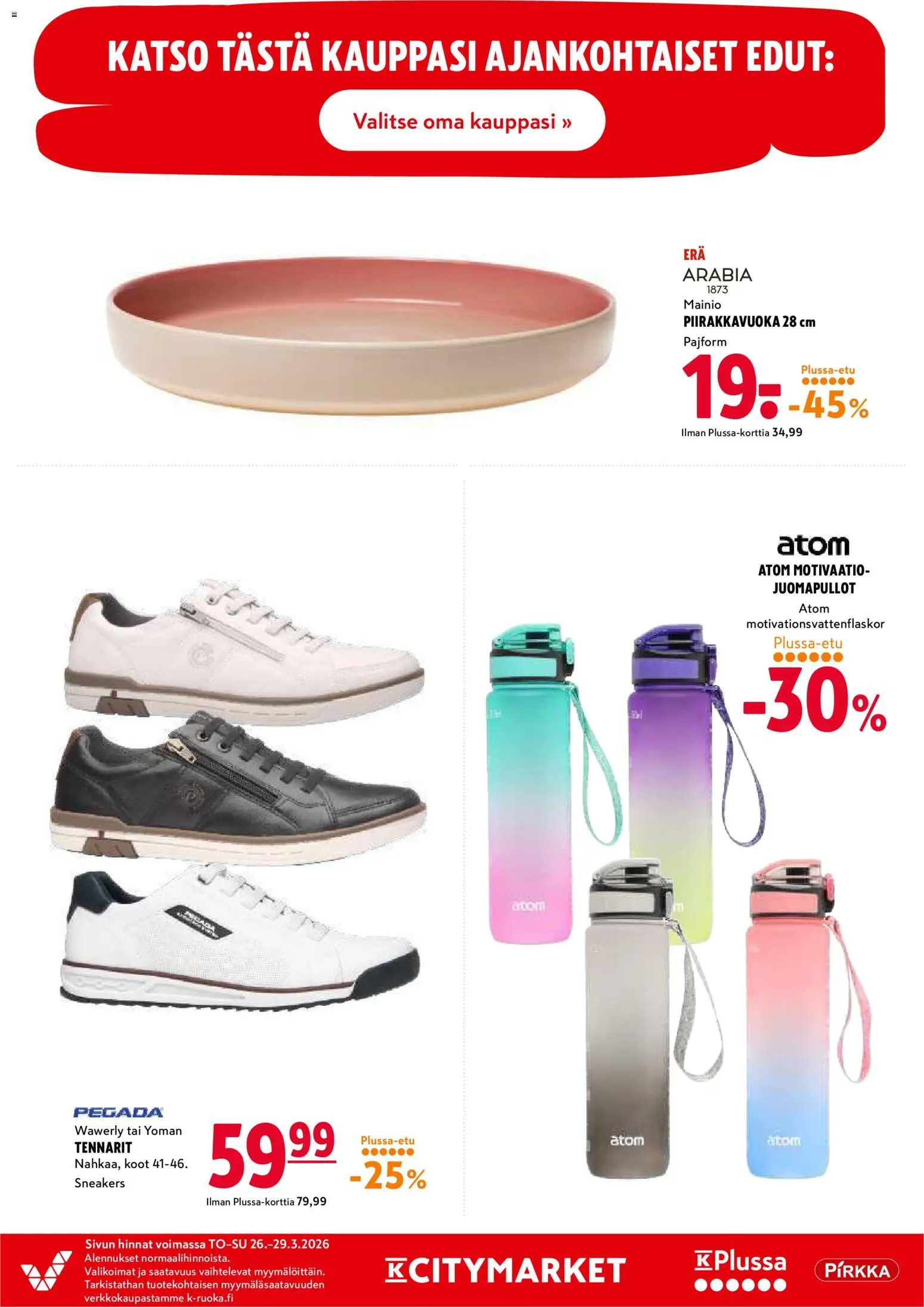 K-Citymarket tarjoukset – voimassa 26.03.2026 alkaen | Sivu: 20