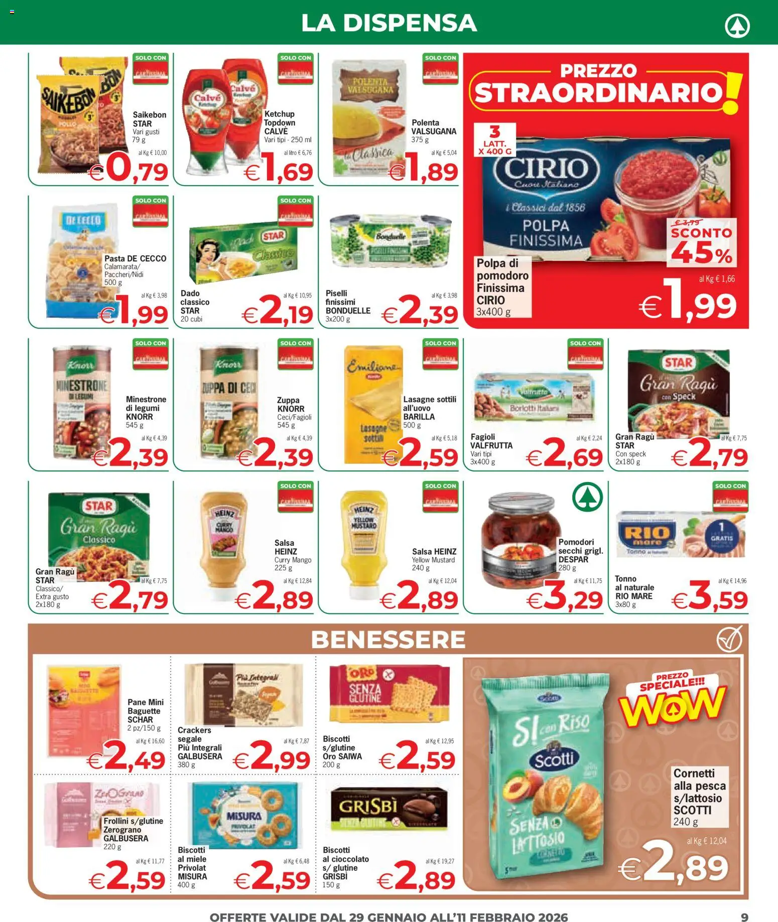 Volantino Despar del 29.01.2026 | Pagina: 9