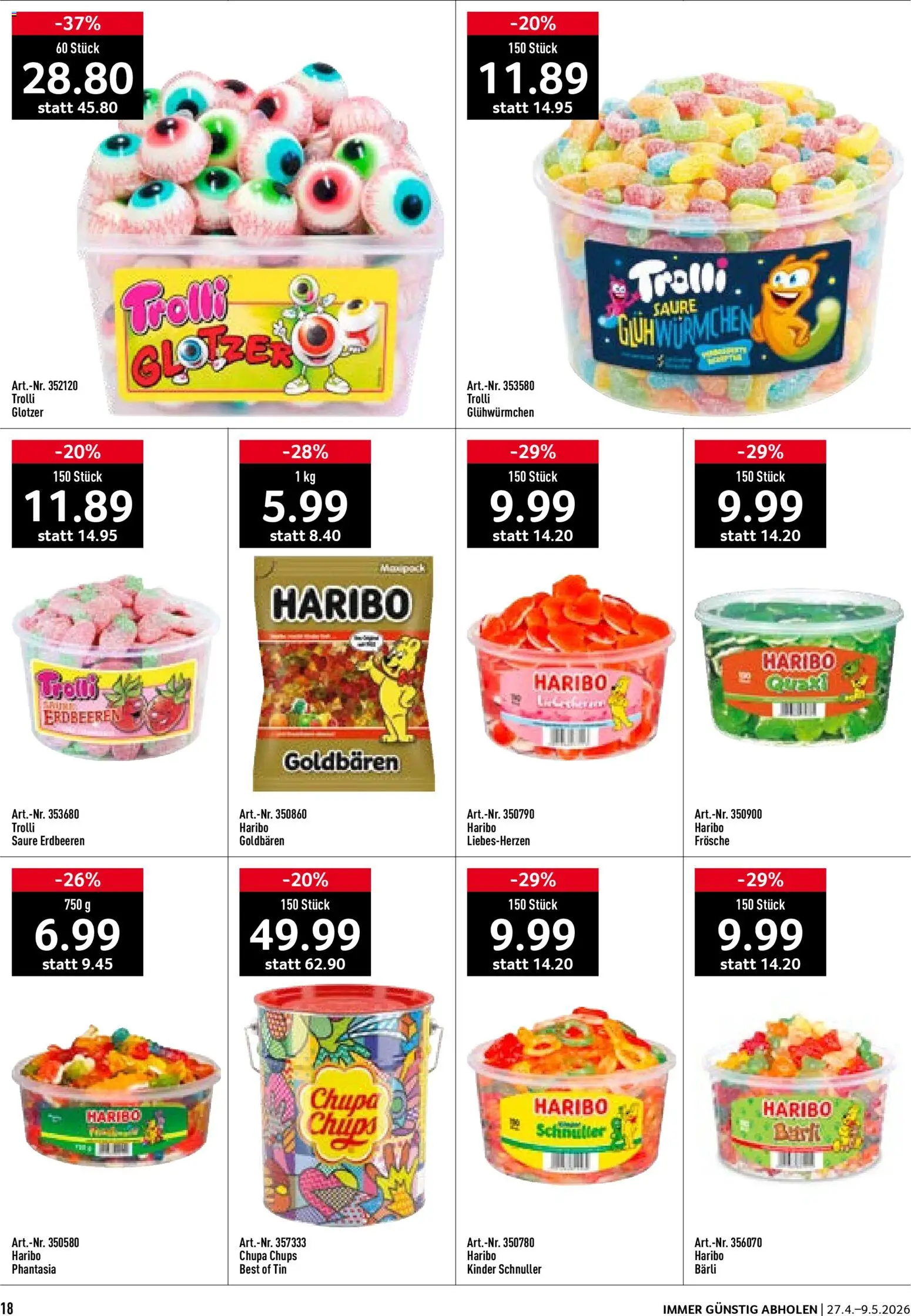 Prodega aktionen Kiosk – gültig ab 27.04.2026 | Seite: 18 | Produkte: Erdbeeren