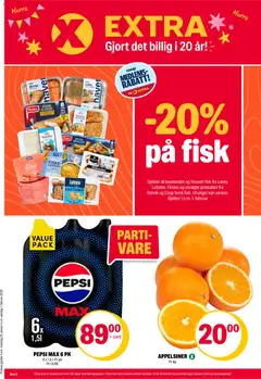 Forhåndsvisning av Coop Extra kundeavis gyldig fra 26.01.2026