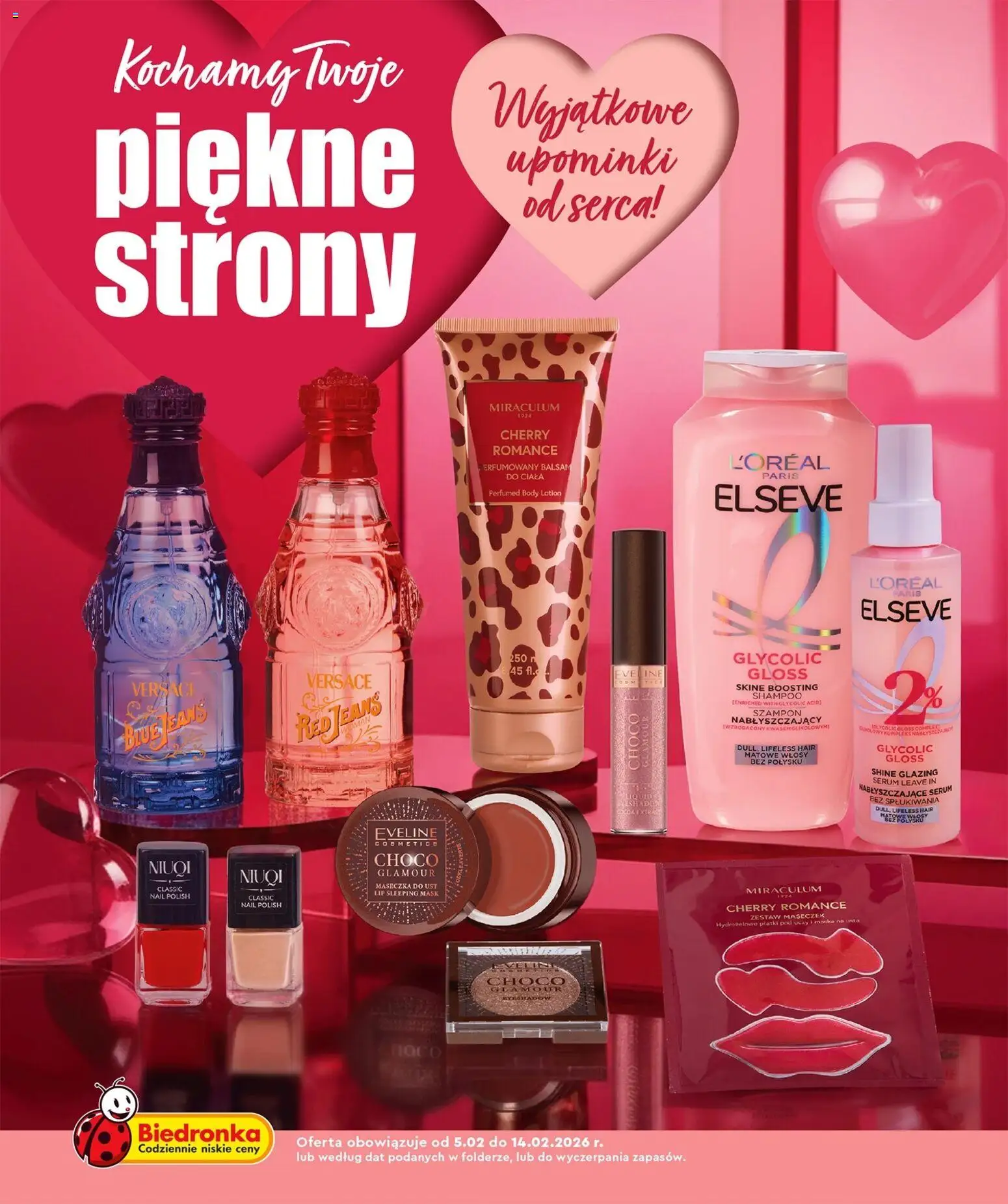 Biedronka gazetka - Walentynki od 05.02.2026 | Strona: 1