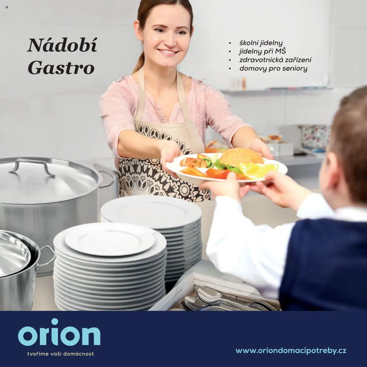 Orion katalog - Gastro nádobí od 01.03.2025 | Strana: 1 | Produkty: Nádobí