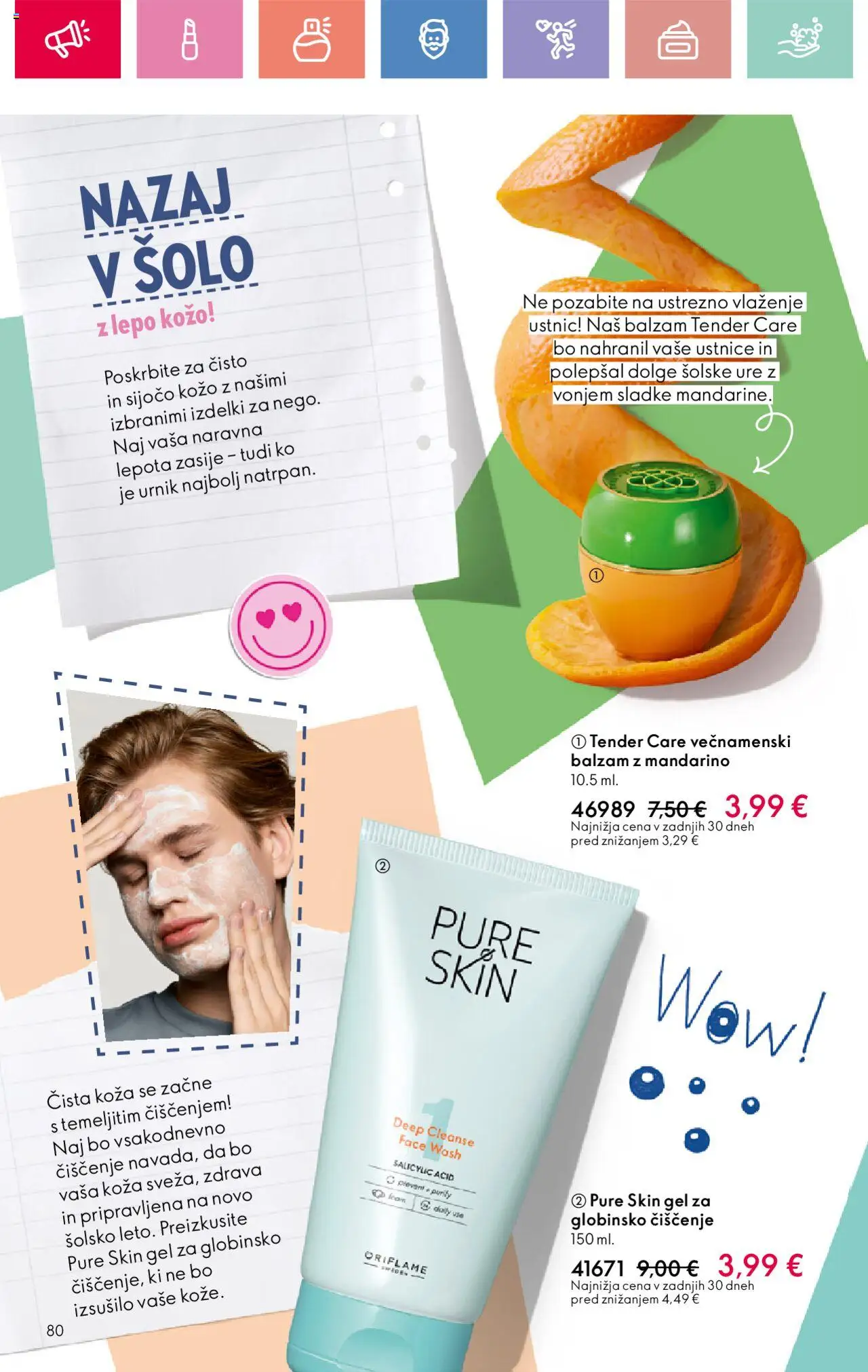 Oriflame katalog 12 │ velja od 24.08.2025 | Stran: 80 | Izdelki: Mandarine