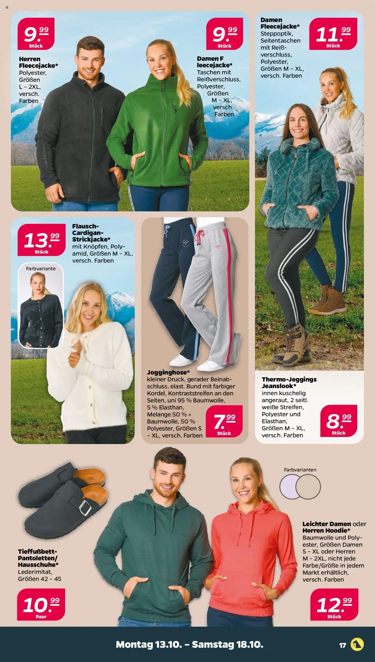 Netto Prospekt 	 – gültig ab 13.10.2025 | Seite: 17 | Produkte: Cardigan