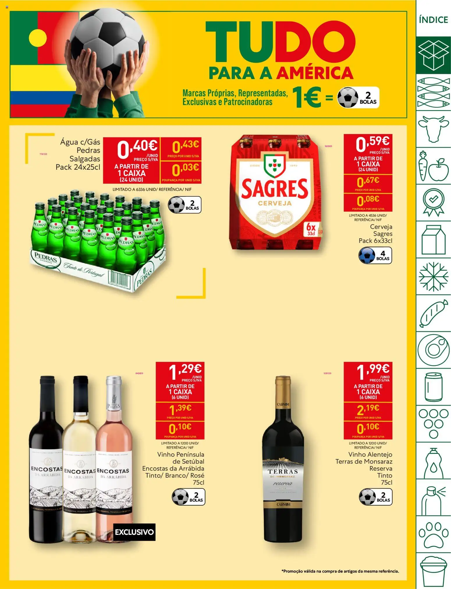 Recheio folheto │ válido de 31.03.2026 | Página: 5 | Produtos: Agua, Caixa, Vinho, Pá